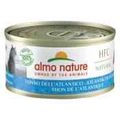 Lot Almo Nature 24 x 70 g pour chat - HFC Natural thon de l'Atlantique