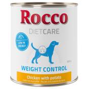 Rocco Diet Care Weight Control poulet, pomme de terre 800 g pour chien 24 x 800 g