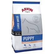 12 kg de nourriture pour chien Arion Original Puppy Large Breed au saumon et au riz