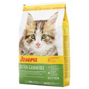 2kg Josera Kitten sans céréales - Croquettes pour chat