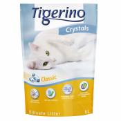 6x5L litière Tigerino Crystals Classic - pour chat