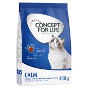 Offre d'essai : croquettes Concept for Life 400 g pour chat - Calm
