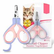 EooCoo Coupe Griffes pour Chat, Coupe-Ongles Professionnels