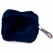 Mini sac hygiénique en peluche modèle Plushie Blue pour chiens