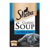 Sheba Classic Soup Lot de 12 Paquets de 48 sachets