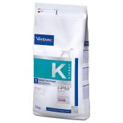 2x12kg Virbac Veterinary HPM K1 Kidney Support - Croquettes