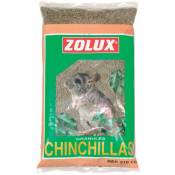 Granulés composé 2 kg pour chinchillas Zolux Marron