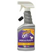 Spray pour enlever les taches et les odeurs pour chiens