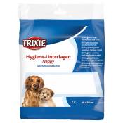7 alèses de propreté L60xl40cm pour chien Trixie