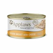 Applaws - Boîte pour chat - Poitrine de poulet/fromage