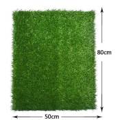 Dare Win Store - Tapis de fausse pelouse de jardin 50x80cm-VERT-2.0000cm - vert