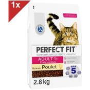 Perfect Fit - Croquettes Riche en Poulet chat adulte stérilisé 2,8kg