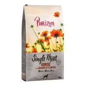 Purizon Single Meat Adult cheval, patate douce, fleurs de souci - sans céréales pour chien - 2 x 12 kg