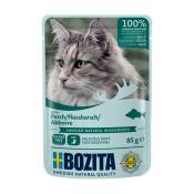 12x85g Bozita Bouchées en gelée perche commune - Pâtée pour chat