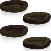 BedDog® lit pour chien SUNNY, coussin, panier pour chien, 13 couleurs au choix:3XL, MYSTIC (vert/brun)