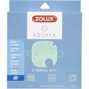 Filtre pour pompe x-ternal 200, filtre xt 200 d mousse anti algues x2. pour aquarium. Zolux