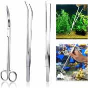Ineasicer - Aquarium Kit outil accessoires inox Aquarium