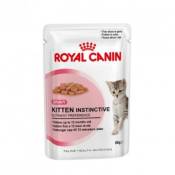 Bouchées en sauce pour chats royal canin kitten instinctive