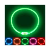 Collier Lumineux Chien Rechargeable(Green),Collier