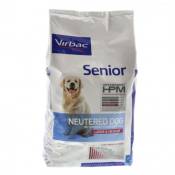 Croquettes virbac hpm senior neutered large & medium pour chien sac 3 kg (dluo 6 mois)