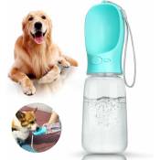 Bouteille d'eau pour chien, distributeur d'eau portable anti-fuite pour chiot, mangeoire antibactéri