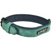 Doogy Glam - Collier chien Simili Sweet Vert Taille : T40