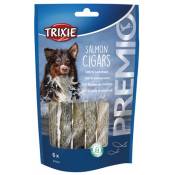 Friandise pour chien. PREMIO Salmon Cigars. longueur 12.5 cm. 6 pieces. - Trixie - Tr-31576