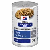 24x370g Hill's Prescription Diet Derm Complete - Pâtée