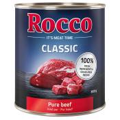 24x800g pur bœuf Rocco Classic Boîtes pour chien
