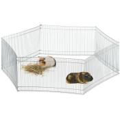 Cage extérieur lapin, 6 éléments, pour petits animaux,