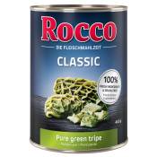 12x400g Rocco Classic pure panse verte - Pâtée pour