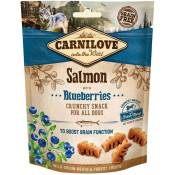 Carnilove Snack pour chien Saumon frais croustillant + myrtille - 200 g