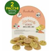 Ferribiella - Biscrocchi Bottoncini biscuits à l'orange,