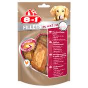 Fillets Pro Skin & Coat taille S 8in1 pour chien -