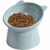 Un bol de chat, un bol de chien haute, un bol d'eau de nourriture pour les animaux de compagnie 45 pour les chats du cou pour les animaux de
