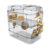 Zolux - Cage pour petits rongeurs Rody 3 duo jaune banane