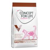10kg Gastro Intestinal Concept for Life VET - Croquettes pour chat