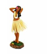 Hawaii miniature tableau de bord Hula Doll - Girl Posing