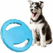 Shining House - Frisbee et disques de lancement - Jouet interactif pour chien de taille moyenne et grande - Jouet pour chien qui sonne en plein air