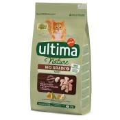 Ultima Cat Nature No Grain Adult, dinde pour chat - 2 x 1,1 kg