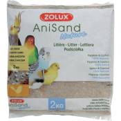 Zolux - Sable Anisand nature Litière 2 kg pour oiseaux