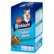 Brekkies Total Dent pour les chiens de races moyennes - 8 x 180 g