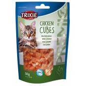 Cubes de poulet 50 gr pour chat Trixie
