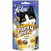 Felix - party mix original : poulet, foie et dinde