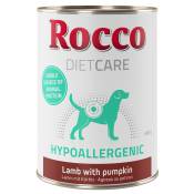 24x400g Rocco Diet Care Hypoallergenic agneau - Pâtée pour chien