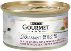 24x85 gr Gourmet Diamant Filettines de Thon aux Crevettes