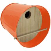 Abri pour oiseaux et insectes 5 en 1 Garden Life Box orange - Orange