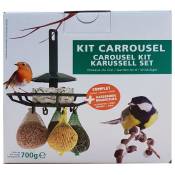 AIME Kit carrousel mangeoire et nourriture - 17,5 x