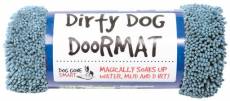 Dirty Dog Doormat M Bleu Dog Gone Smart