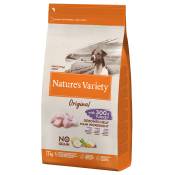 Nature's Variety Original No Grain Mini Adult dinde pour chien - 1,5 kg